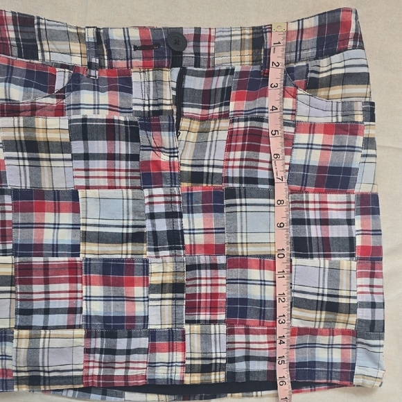 LOFT Multicolor Plaid Madras Skirt - Picture 4 of 4